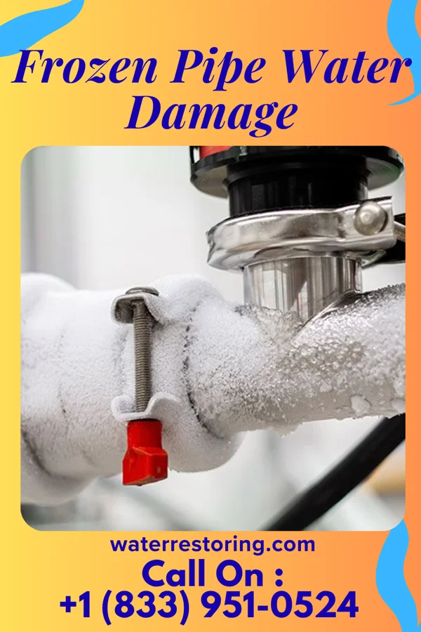 Frozen Pipe Water Damage in Sand Fork, WV